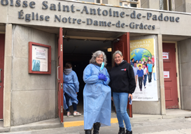 COVID-19 : Ouverture d'un centre de jour temporaire pour les itinérants de Longueuil à l'église Notre-Dame-de-Grâces