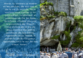 Jour de Notre Dame de Lourdes